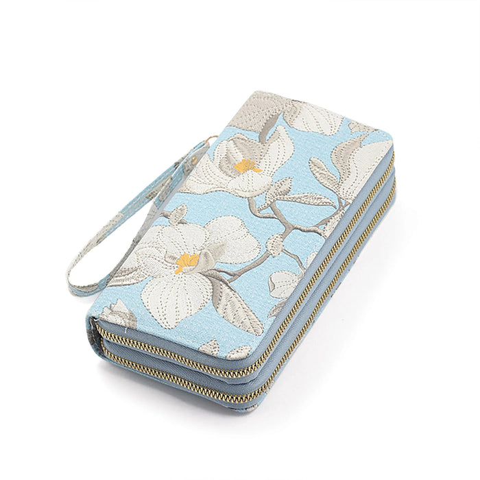 Florist Wristlet Blue