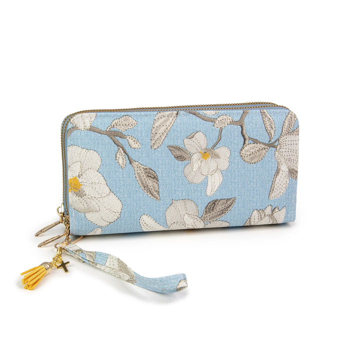 Florist Wristlet Blue
