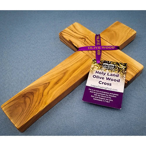 10" Olive Wood Wall Cross