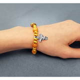 Olive Wood Stretch Bracelet