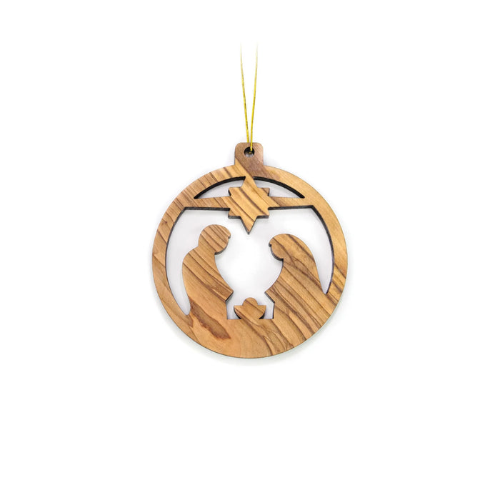 2D Christmas Circle Nativity