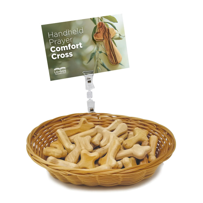 Small Olive Wood Comfort Cross