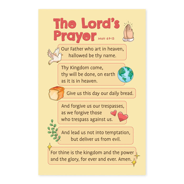 Children's Poster Prints – The Lord's Prayer