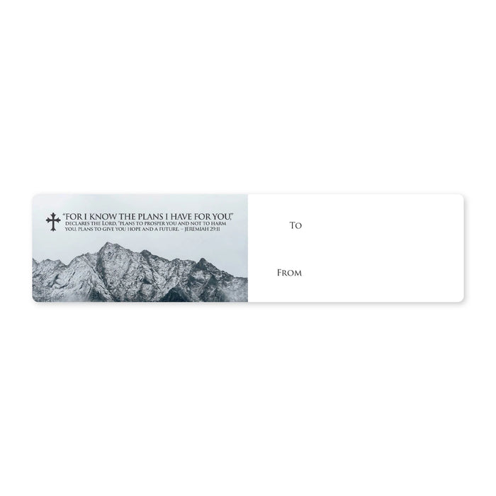 Jeremiah 29:11 Deluxe Scripture Pen with Stylus, LED Light and Scripture Card - Black