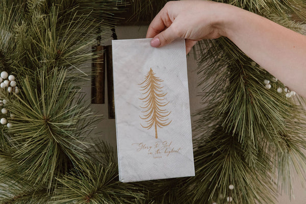 Glory to God Paper Napkins | 16 ct