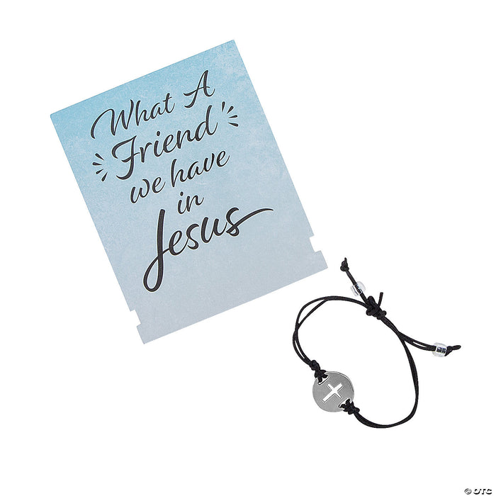 What a Friend We Have in Jesus Bracelet with Card