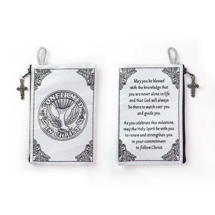 Rosary Pouch - Confirmed in Christ and Prayer