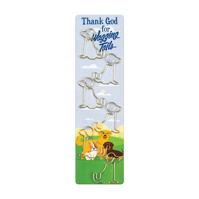 Paper Clip Set, Dog - Thank God for Wagging Tails