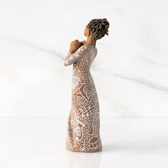 Music Speaks (Darker Skin) Willow Tree Figurine