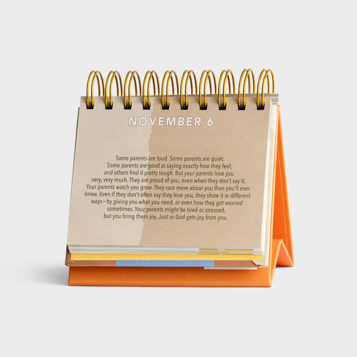 Mighty Kids - 366 Mini Verses & Devos - Perpetual Calendar