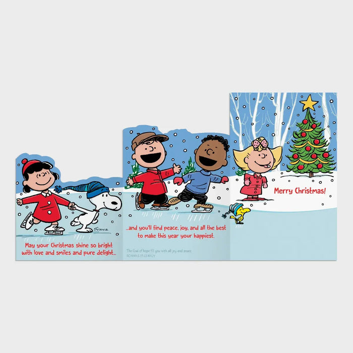 Peanuts® - May Your Christmas Shine So Bright - 18 Christmas Boxed Cards and Envelopes, NKJV