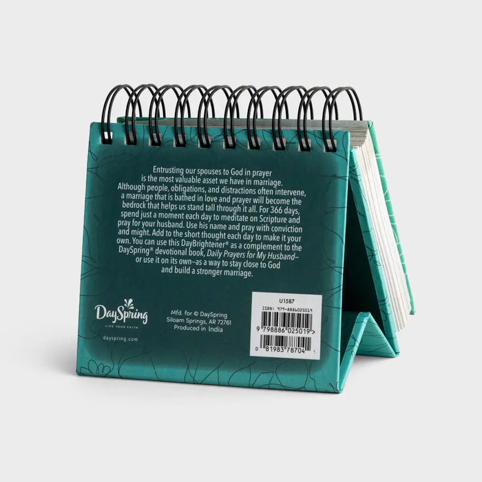 Daily Prayers for My Husband: 366 Inspirational Messages & Prayers - Perpetual Calendar