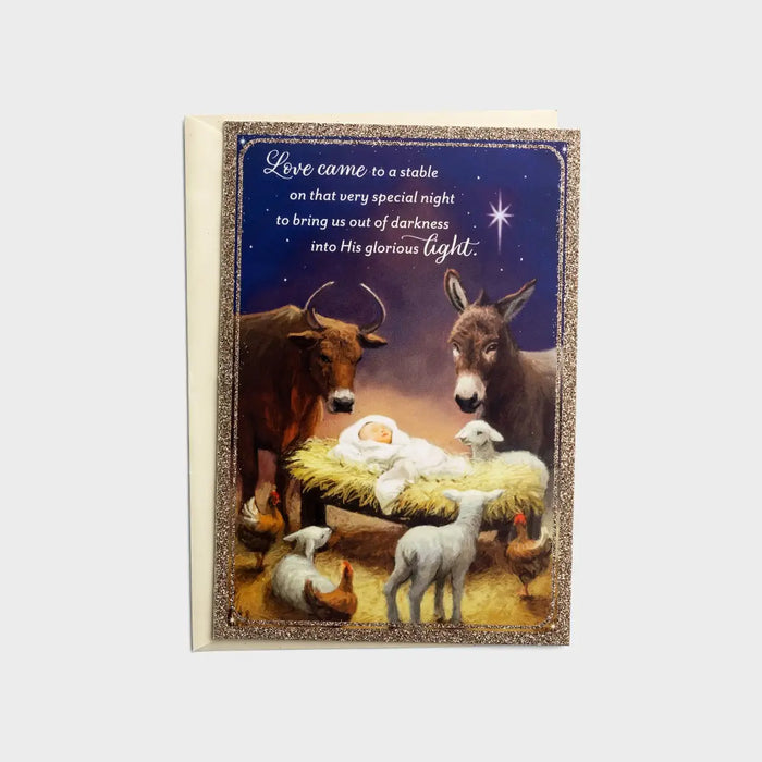 Love Came to a Stable - 18 Christmas Boxed Cards and Envelopes, KJV