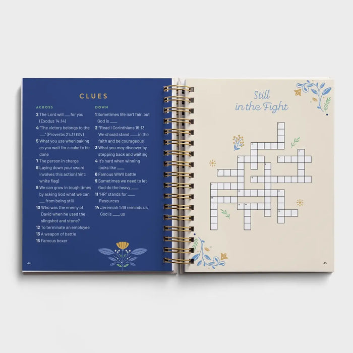 Devotional Crossword Puzzle Book: Daily Moments with God