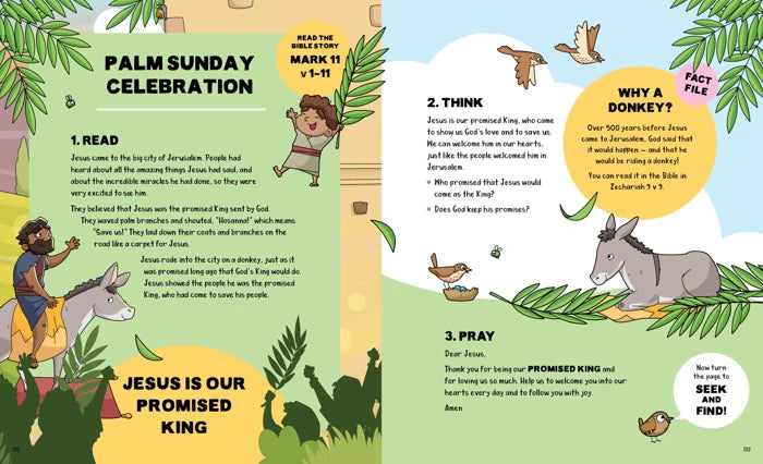 Seek and Find Bible Storybook - Sarah Parker