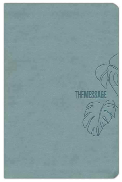 The Message Deluxe Gift Bible, Large Print