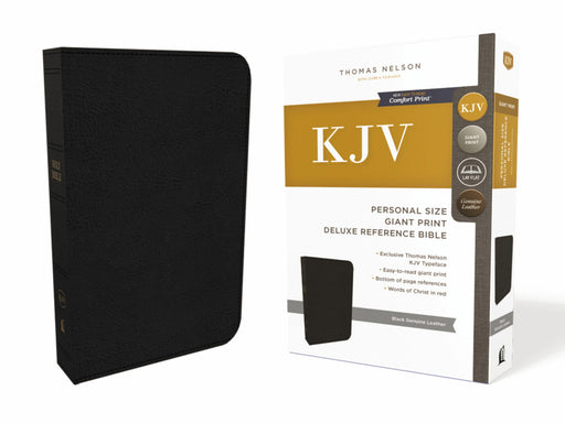 KJV Deluxe Reference Bible, Personal Size Giant Print