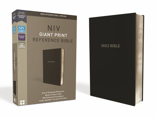NIV, Reference Bible, Giant Print, Red Letter, Thumb Indexed, Comfort Print - Morning Star Christian Bookstores