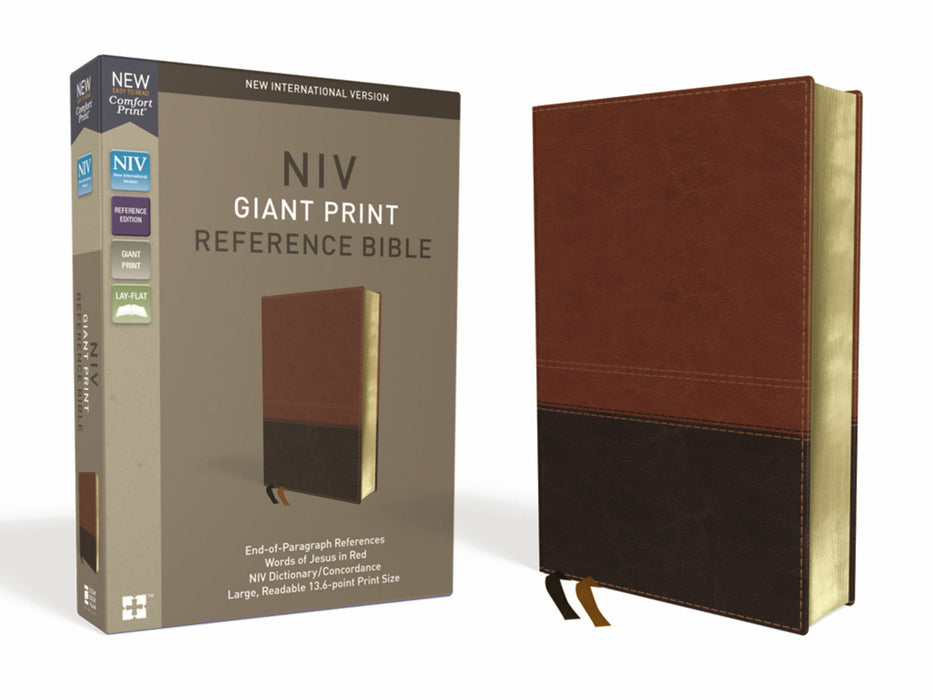 NIV Giant Print Reference Bible, Comfort Print