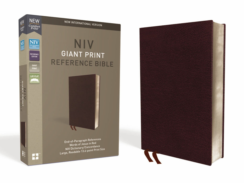 NIV Giant Print Reference Bible, Comfort Print