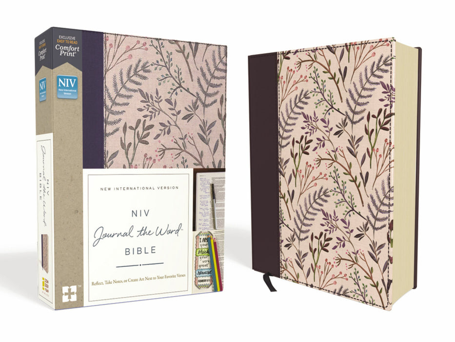 NIV Journal The Word Bible, Red Letter, Comfort Print