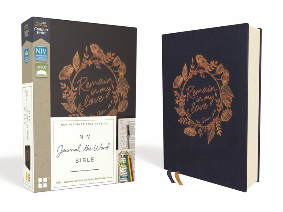 NIV Journal The Word Bible, Red Letter, Comfort Print
