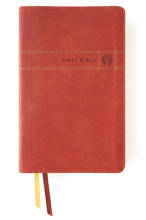NIV Men's Devotional Bible, Brown LeatherSoft