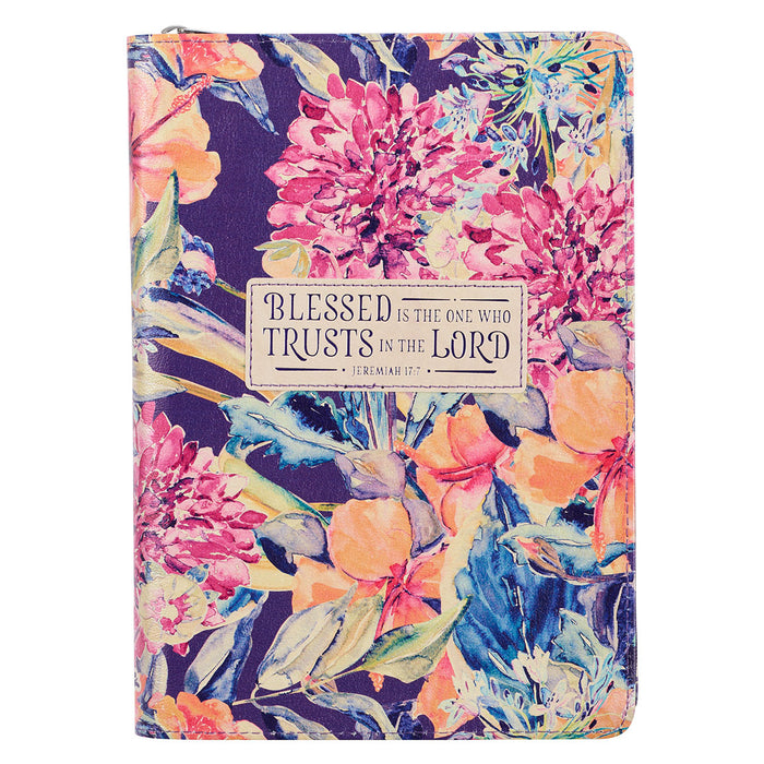 Blessed is the One Floral Classic Journal