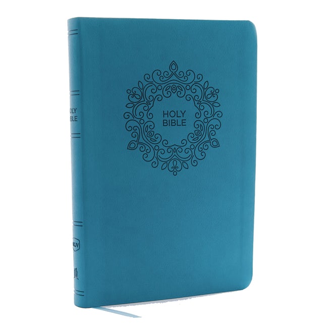 NKJV, Value Thinline Bible, Large Print, Blue