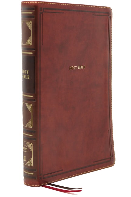 NKJV Center-Column Giant Print Reference Bible, Thumb Indexed