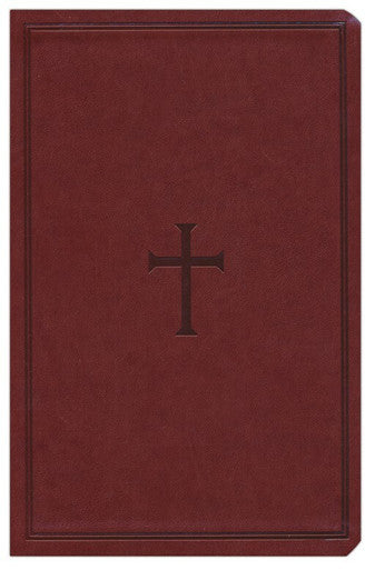 KJV Large Print Personal Size Reference Bible Brown