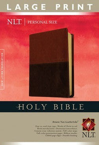 NLT Large Print Personal Size Bible